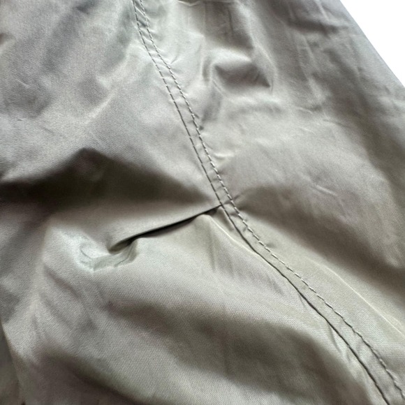 GAP Jacket Womens Large Olive Green Anorak Utility Hooded Waffle Lined‎ Pockets - Picture 11 of 13